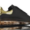 Alexander McQueen Oversized Air Cushion Black Gold – Bild 2